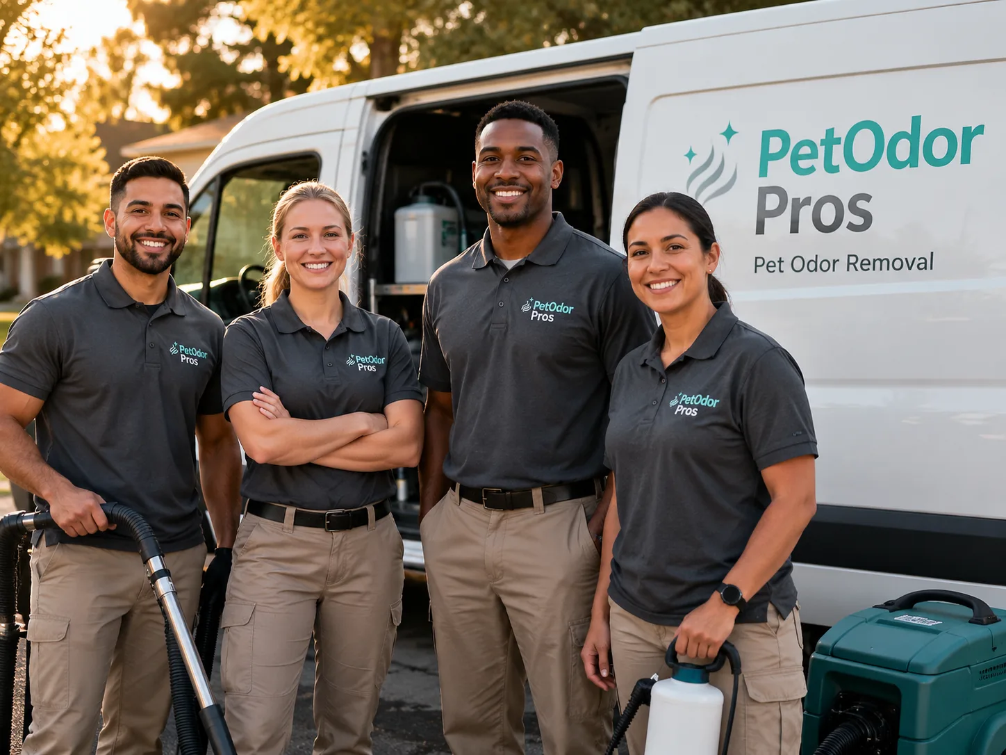 Pet Odor Removal team serving Dover, NH